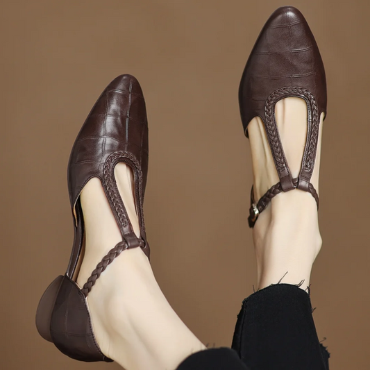 RISLA | MARY JANES IN PELLE SOFFICE