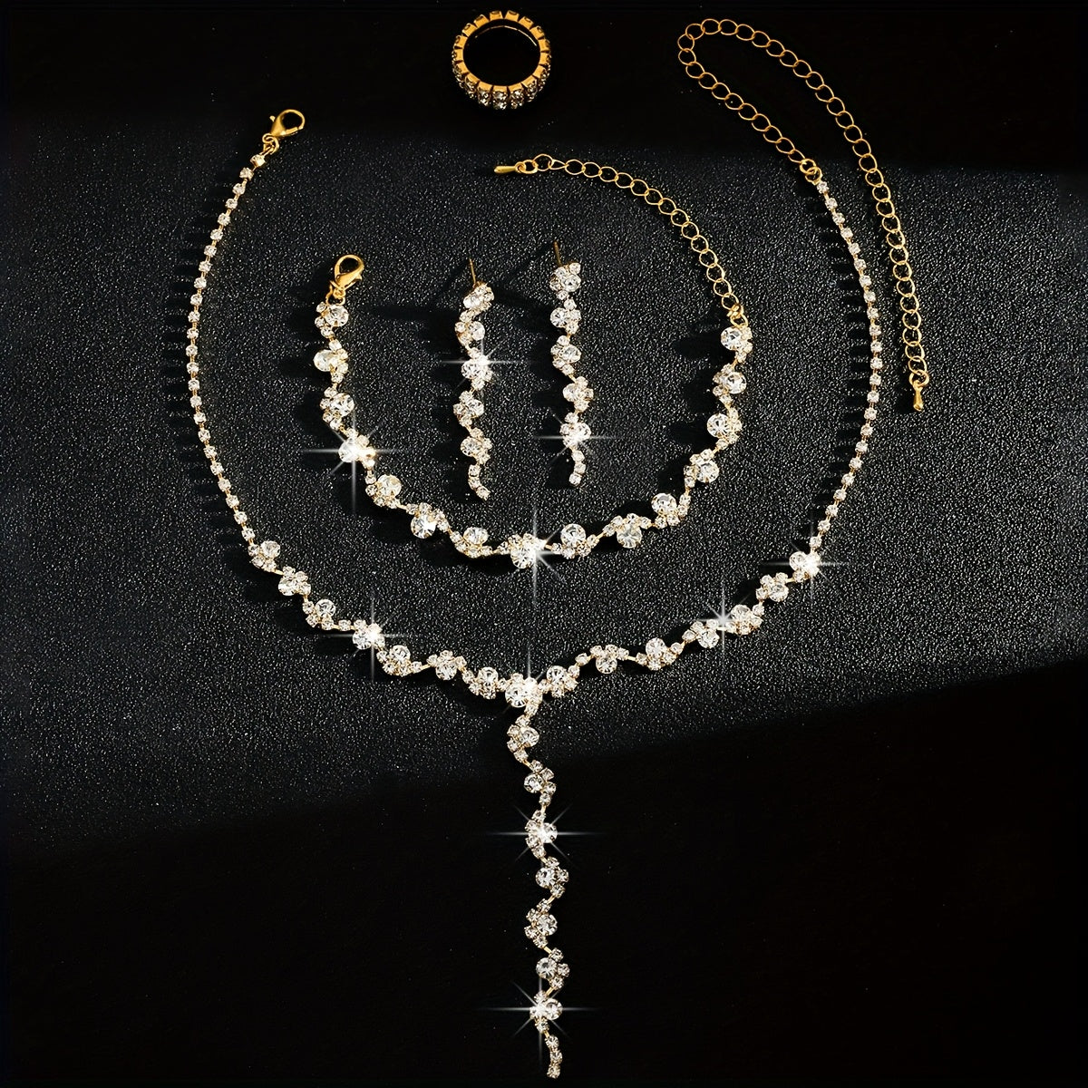 VALERINE | SET DI GIOIELLI CON FIORI IN BRILLANTE ALTA GAMMA