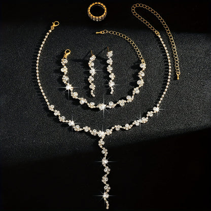 VALERINE | SET DI GIOIELLI CON FIORI IN BRILLANTE ALTA GAMMA