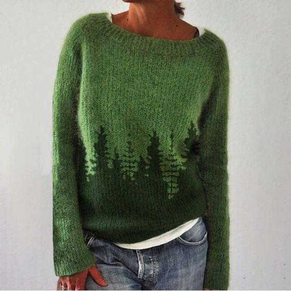 Silvia | Maglione Retro Confortevole