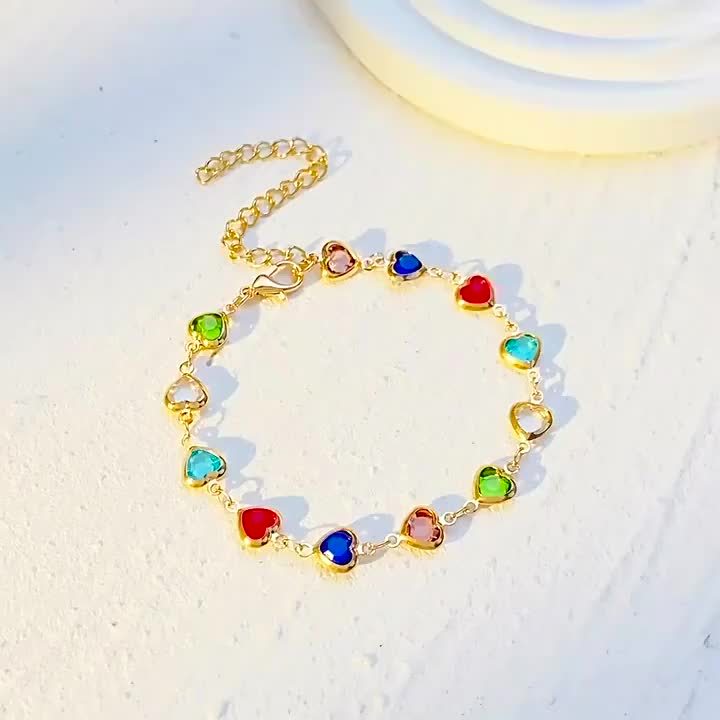 BRACCIALE ORO A FORMA DI CUORE