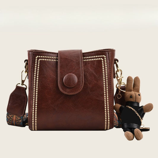 Ethel | Borsa a Spalla Vintage con Cinturino Regolabile