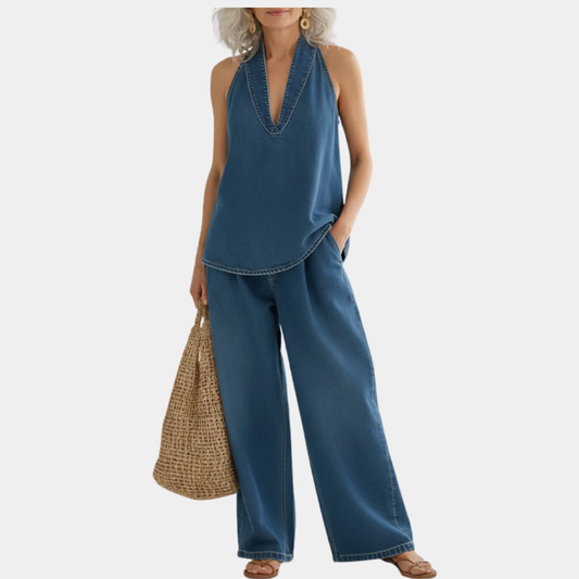 Ivy | Twin Set Denim Lavaggio Vintage Effetto Morbido