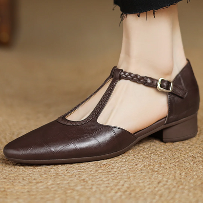 RISLA | MARY JANES IN PELLE SOFFICE