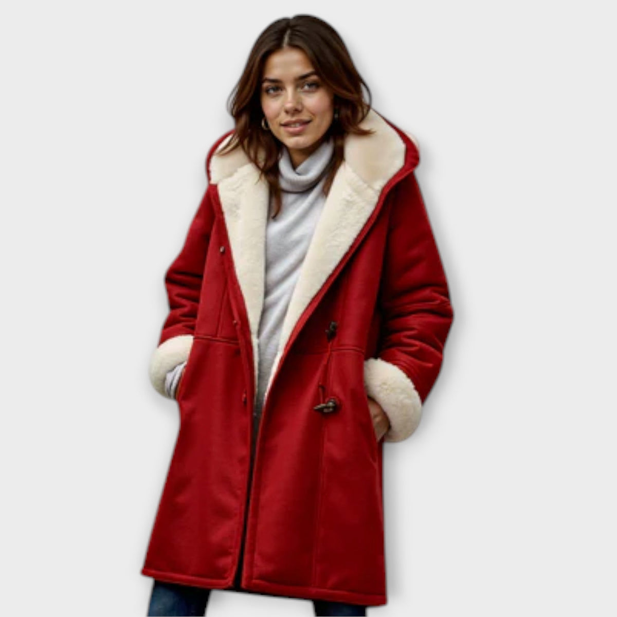 Antonia – Cappotto in Pelliccia Sintetica Foderato