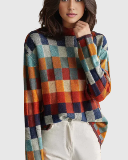 SELVIANNE | MAGLIONE DONNA CON COLLO ALTO