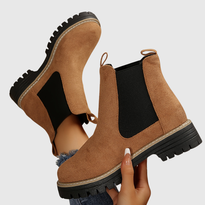 Greer | Mocassini Neri con Plateau