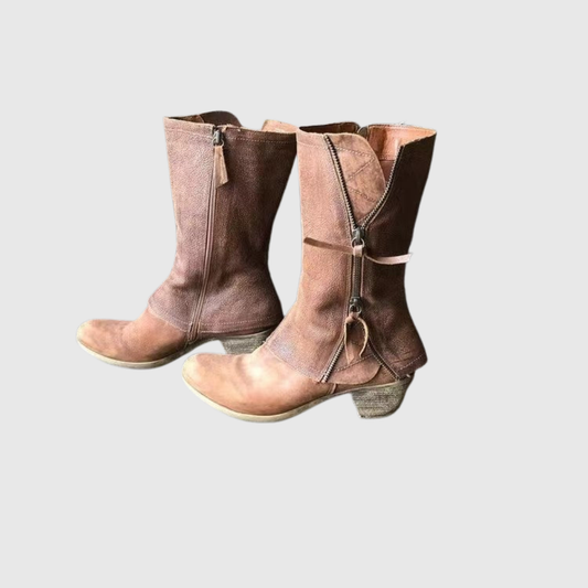 TAMERA | STIVALI IN PELLE LUSSUOSA