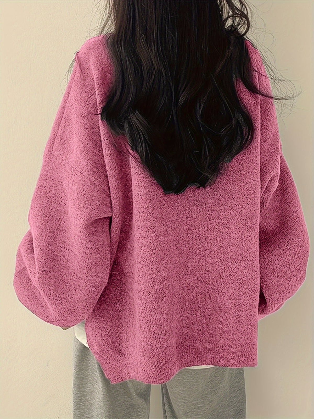 EVERLIGHT | MAGLIONE CASUAL CON DETTAGLI SPLIT