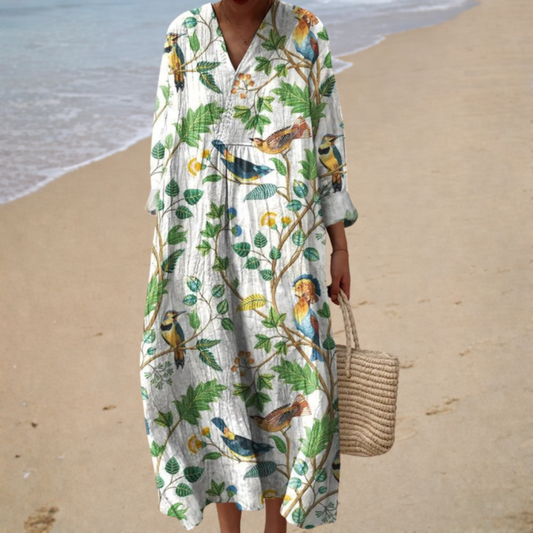 Botanico | Abito Midi Tropicale