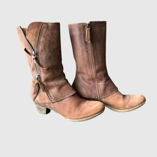 TAMERA | STIVALI IN PELLE LUSSUOSA