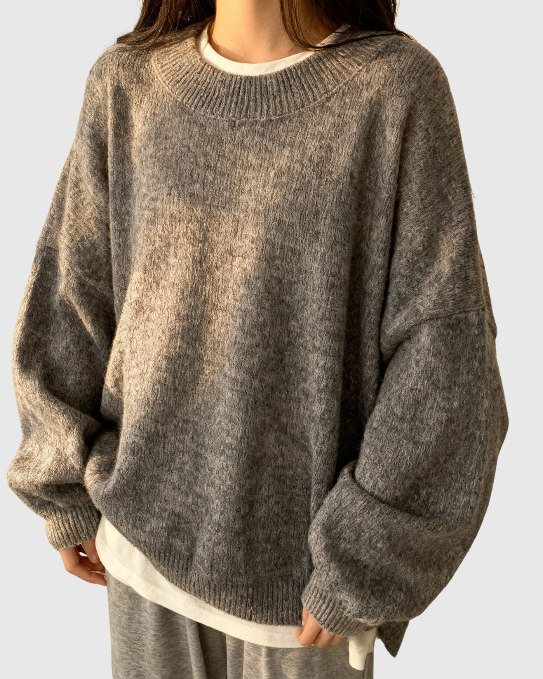 COLETTE | MAGLIONE OVERSIZE IN FLEECE CONFORTEVOLE