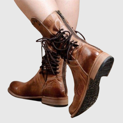 Maelis | Stivali Lace-Up Vintage Comfort