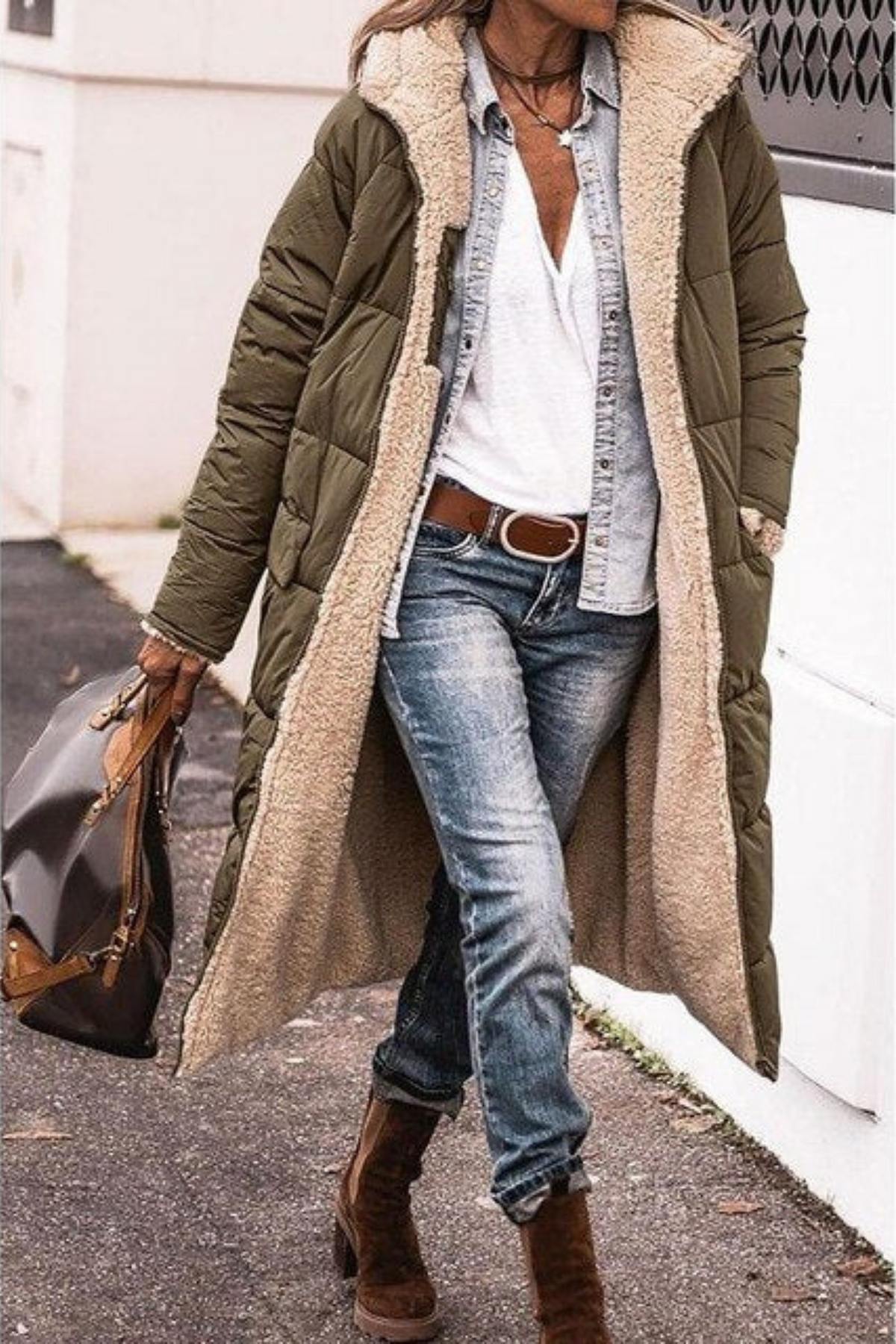 Amelia | Cappotto Elegante Reversibile per Donne