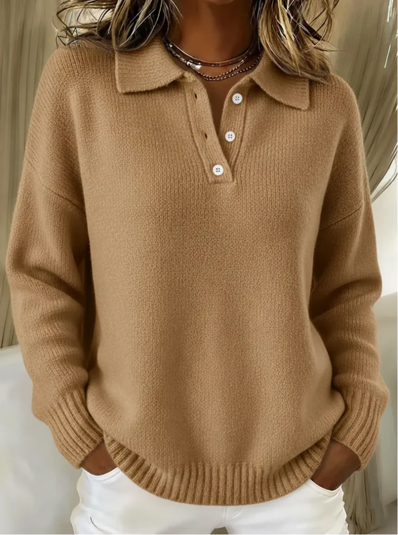 HAYDEN | MAGLIONE POLO IN MAGLIA SOFFICE
