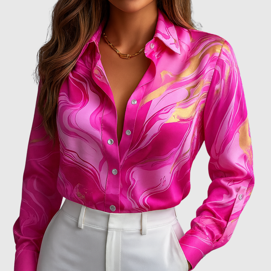 CORINNA | CAMICIA IN SATIN FLUIDO