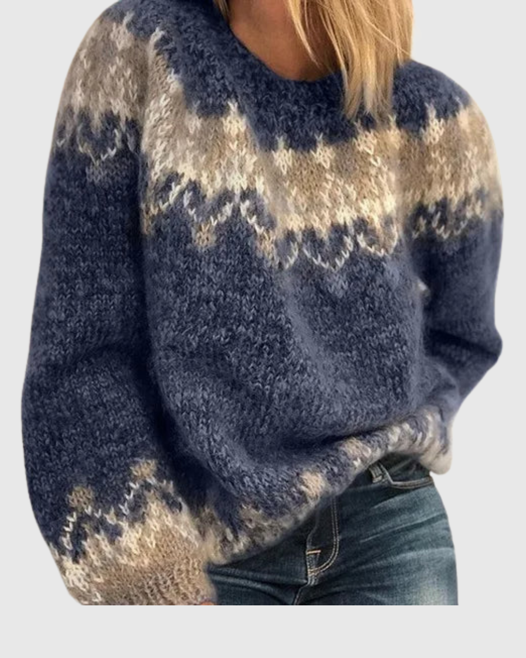MAJA | MAGLIONE CON PATRON NORDICO
