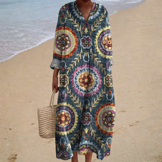 Stampa Bold | Abito Bohemien