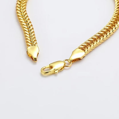 SET COLLANA E BRACCIALE UNISEX A CODA DI VOLPE