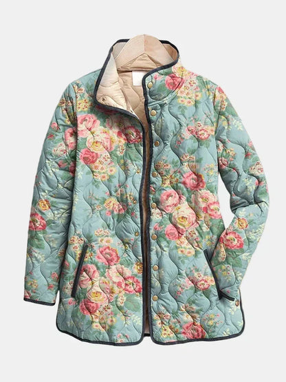 Clementine | Giacca Imbottita Celadon Rose