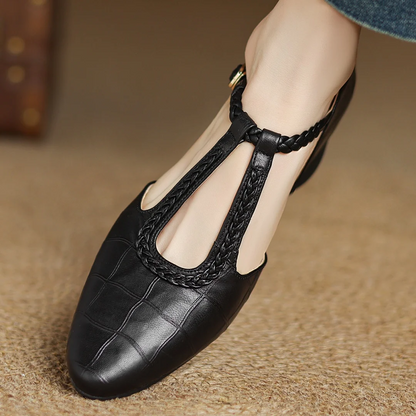 RISLA | MARY JANES IN PELLE SOFFICE