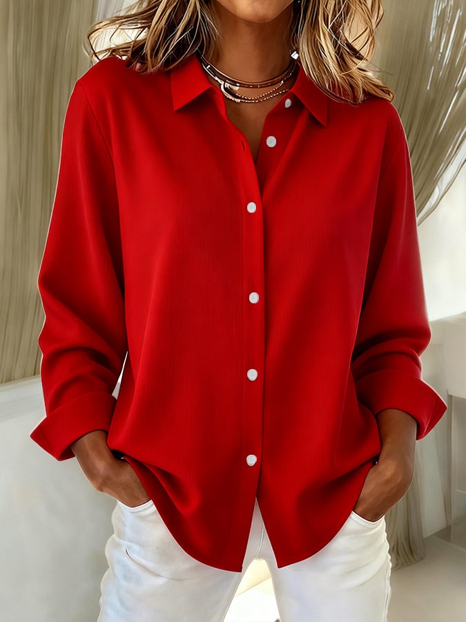 CATHY | CAMICIA AUTUNNALE MULTICOLOR CONFORTEVOLE
