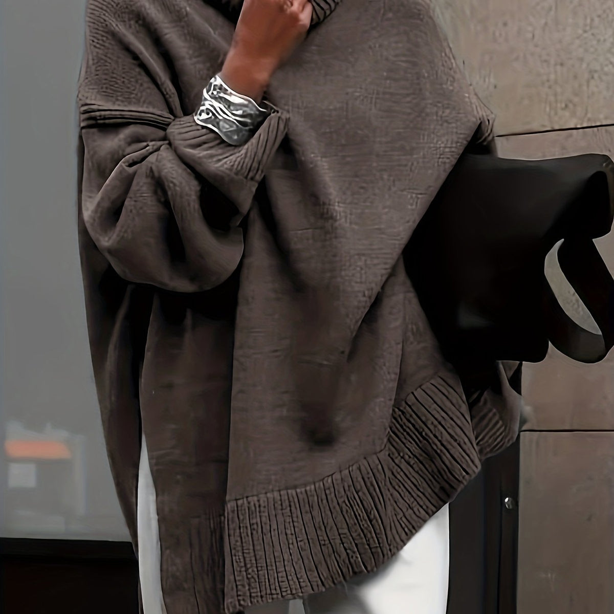 CLAAR | MAGLIONE INVERNALE TAGLIE FORTI