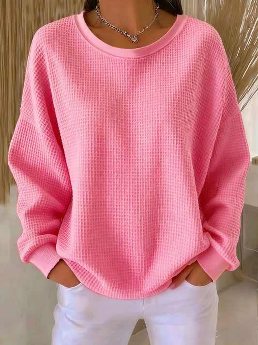 KATE | FELPA IN MAGLIA WAFFLE PER L'INVERNO
