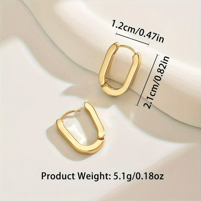 ORECCHINI A CERCHIO GEOMETRICI IN ORO