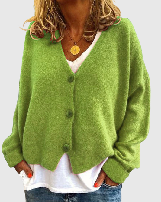 EVELORA | CARDIGAN IN MAGLIA