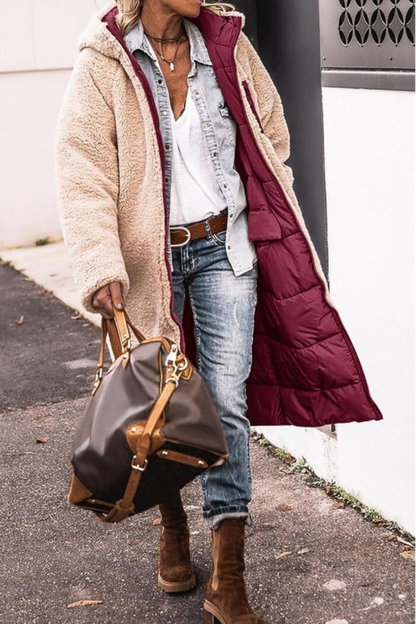 Amelia | Cappotto Elegante Reversibile per Donne
