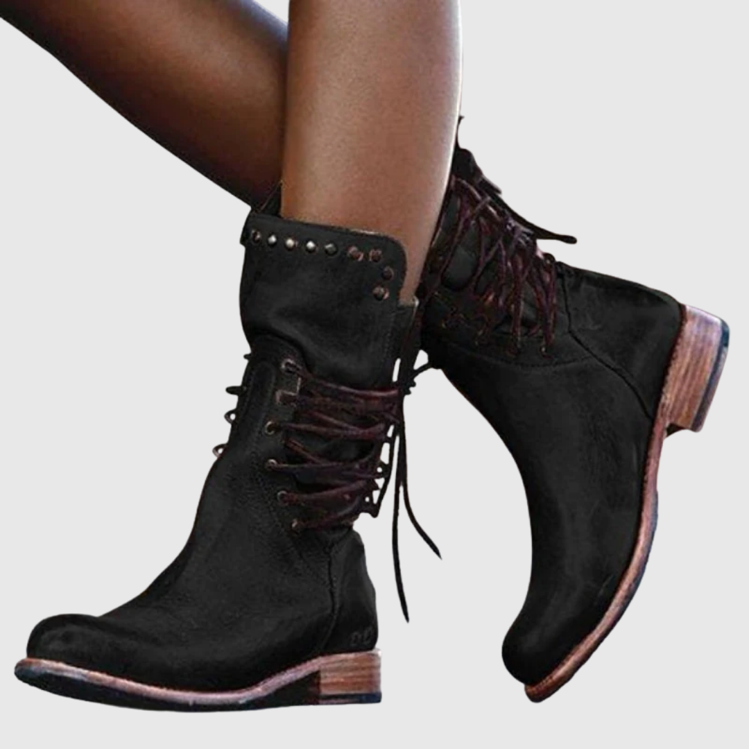 Maelis | Stivali Lace-Up Vintage Comfort