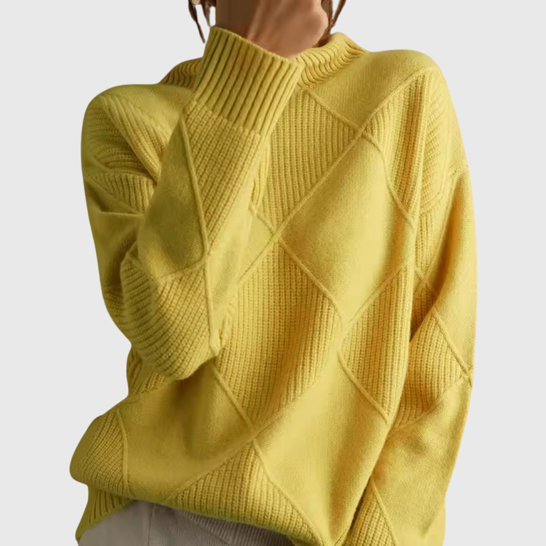 ALETHEA | MAGLIONE CON COLLO ALTO