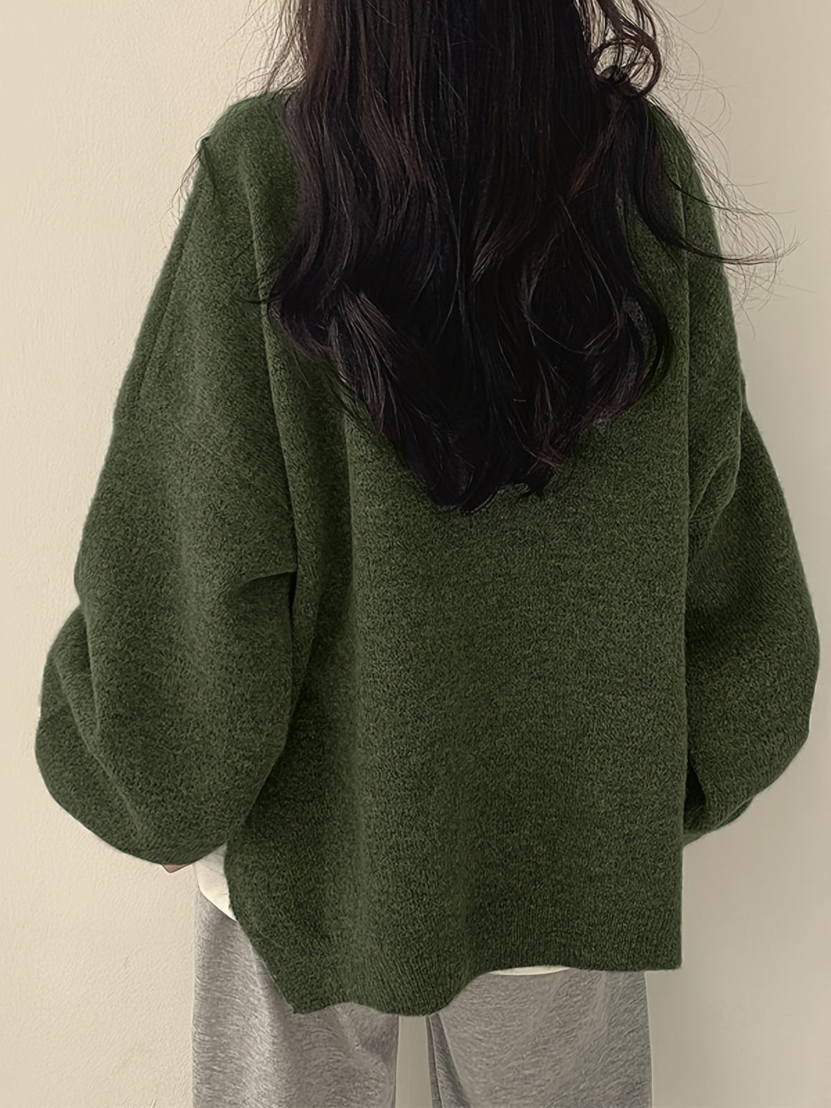EVERLIGHT | MAGLIONE CASUAL CON DETTAGLI SPLIT