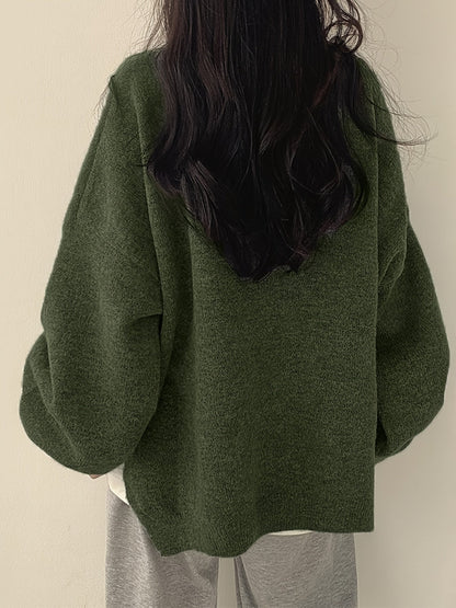 EVERLIGHT | MAGLIONE CASUAL CON DETTAGLI SPLIT