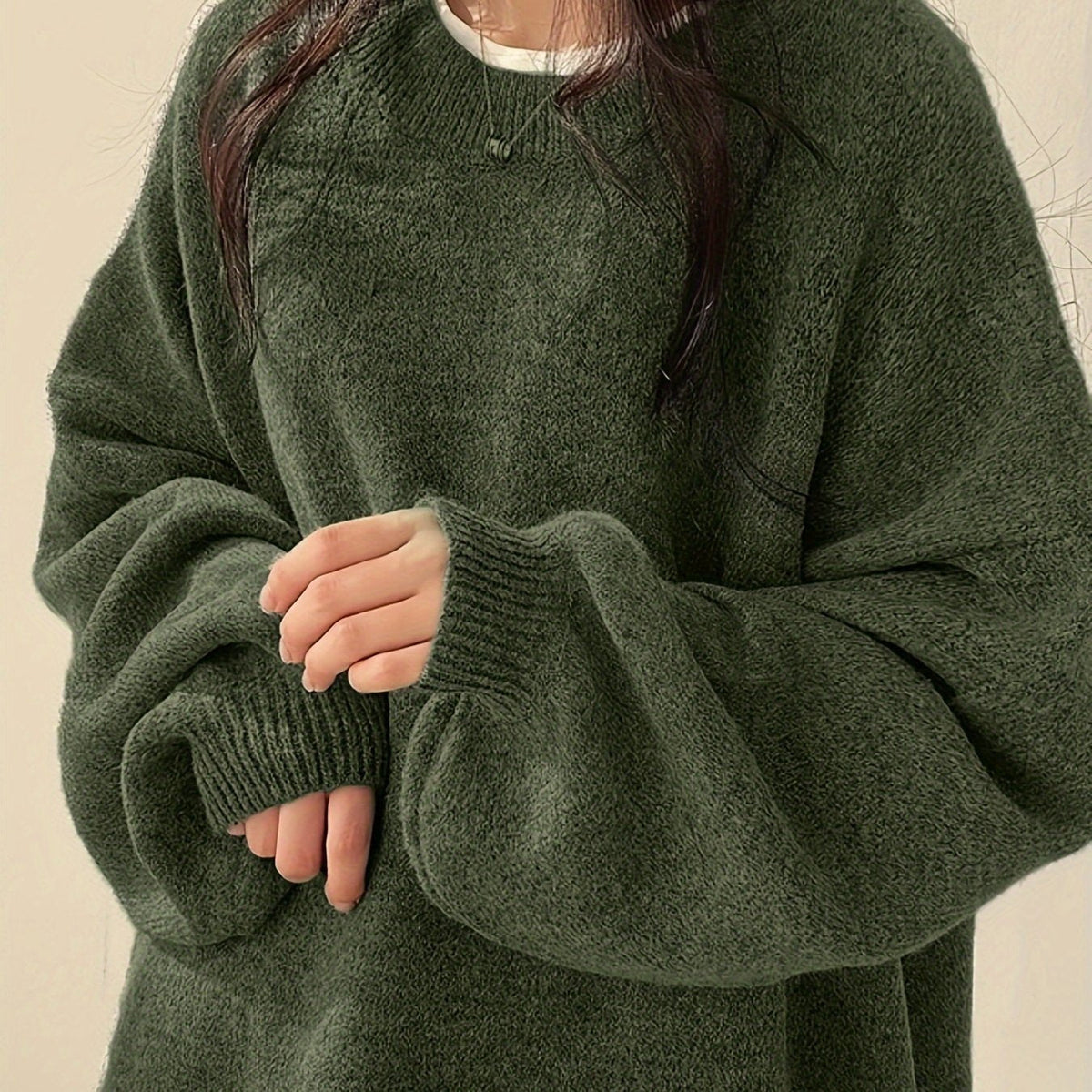 EVERLIGHT | MAGLIONE CASUAL CON DETTAGLI SPLIT