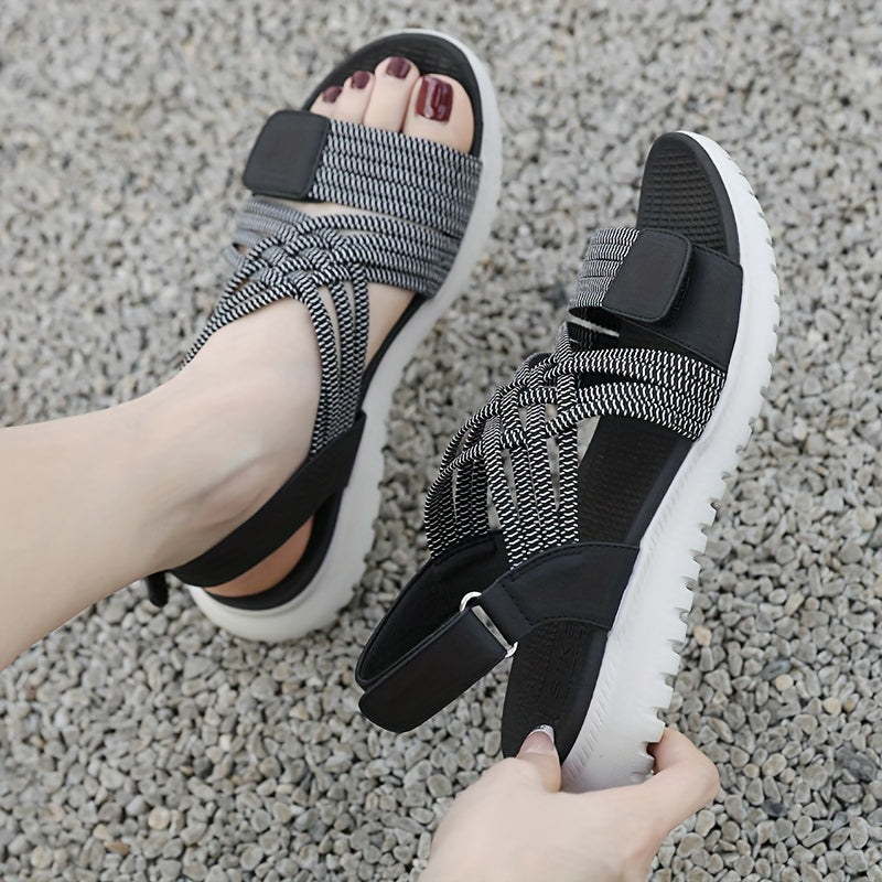 Soline | Sandali Piattaforma Sport-Chic