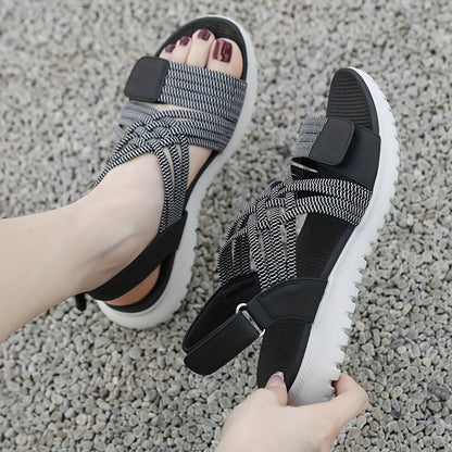 Soline | Sandali Piattaforma Sport-Chic