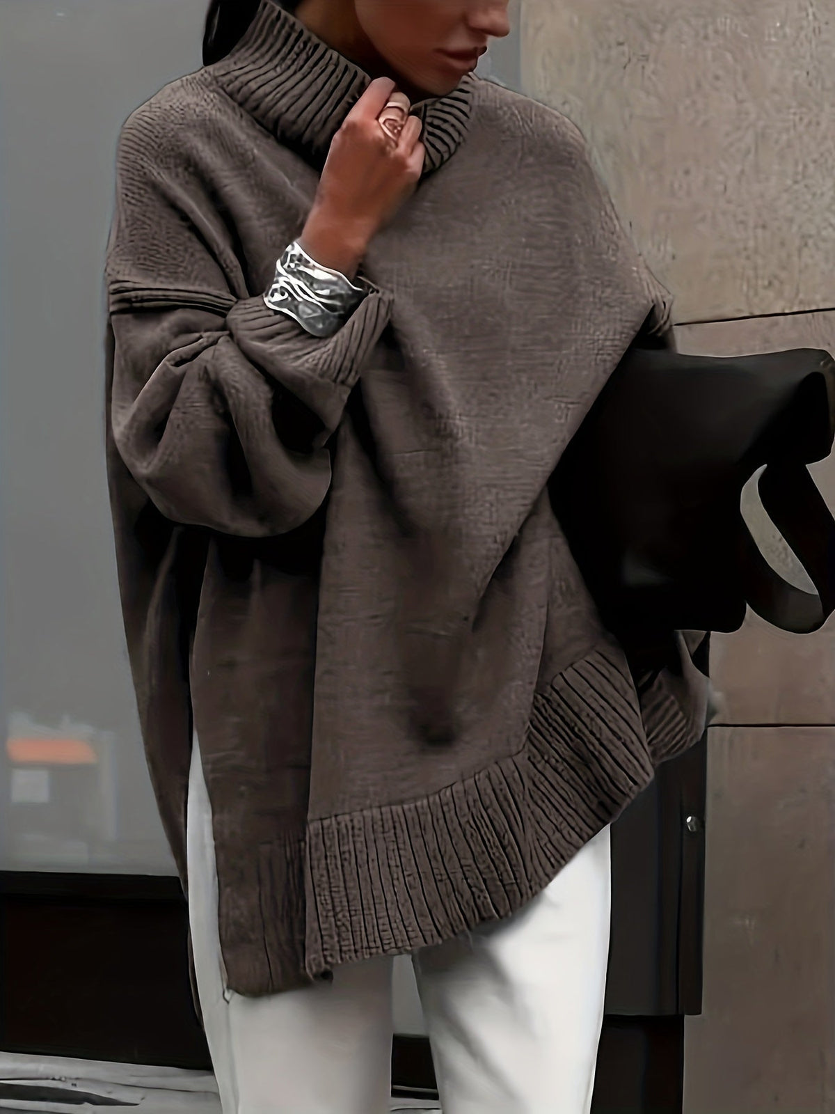 CLAAR | MAGLIONE INVERNALE TAGLIE FORTI