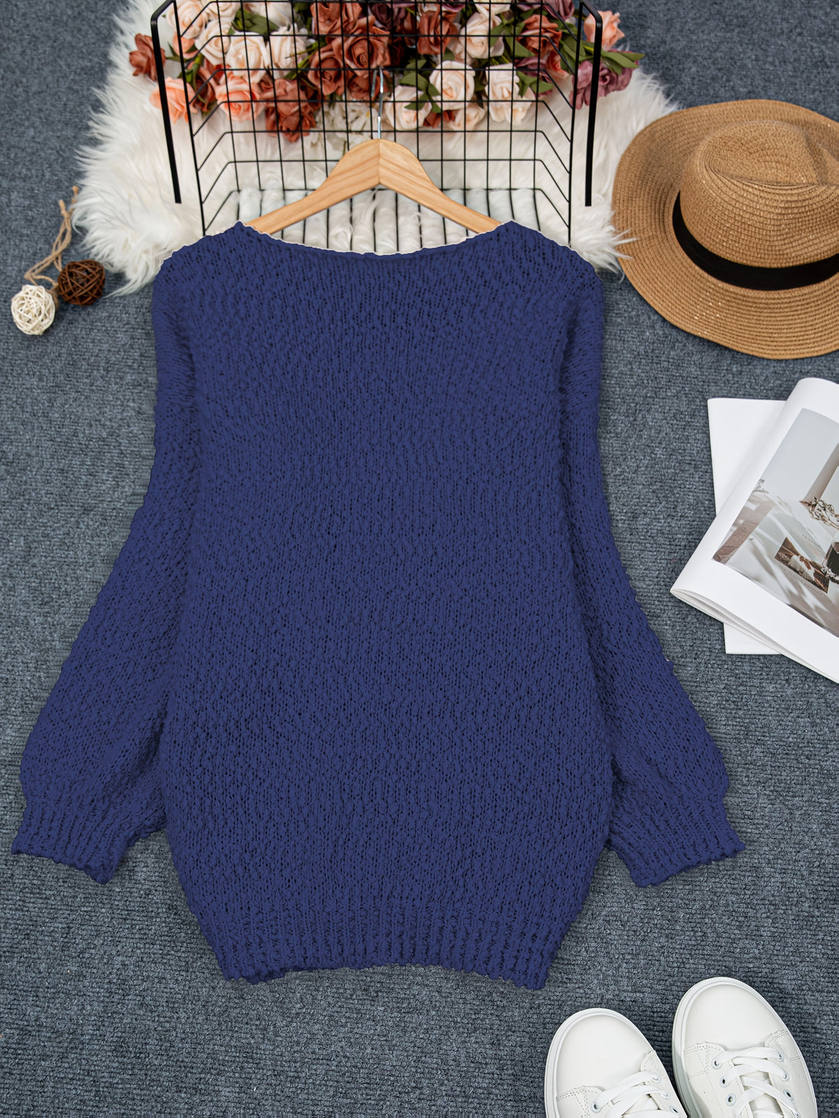 NORAYA | MAGLIONE A COLLO ROTONDO