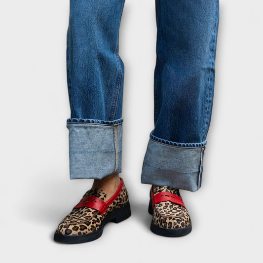 Sabine - Mocassini a Stampa Leopardo