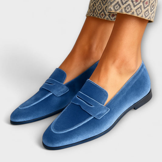 Monica - Mocassini in Velluto Luxe