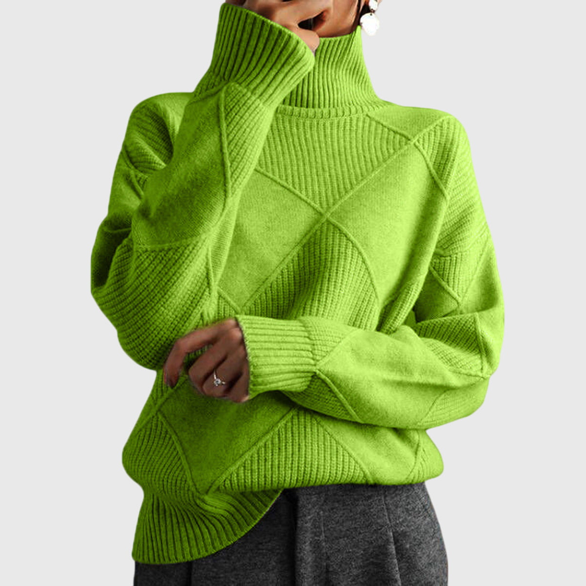 ALETHEA | MAGLIONE COLLO ALTO