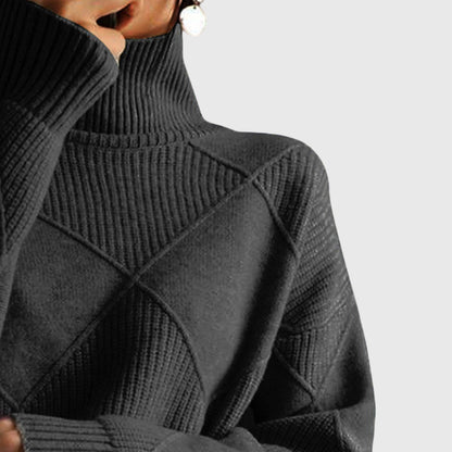 ALETHEA | MAGLIONE CON COLLO ALTO
