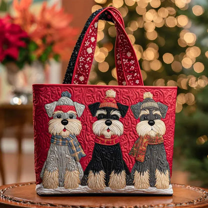 Borsa Artigianale - Design Trio di Schnauzer