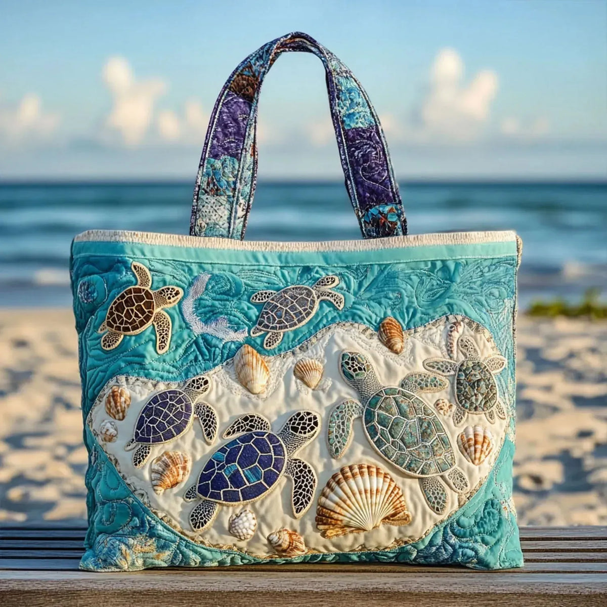 Borsa Artigianale Turtle Love