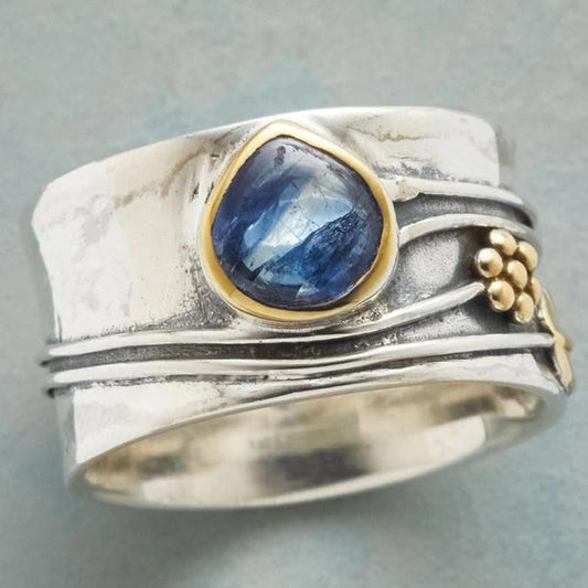 Anello da Meditazione in Gemma Bohemienne