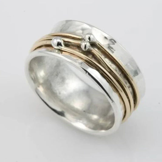 Anello in Argento Placcato Oro