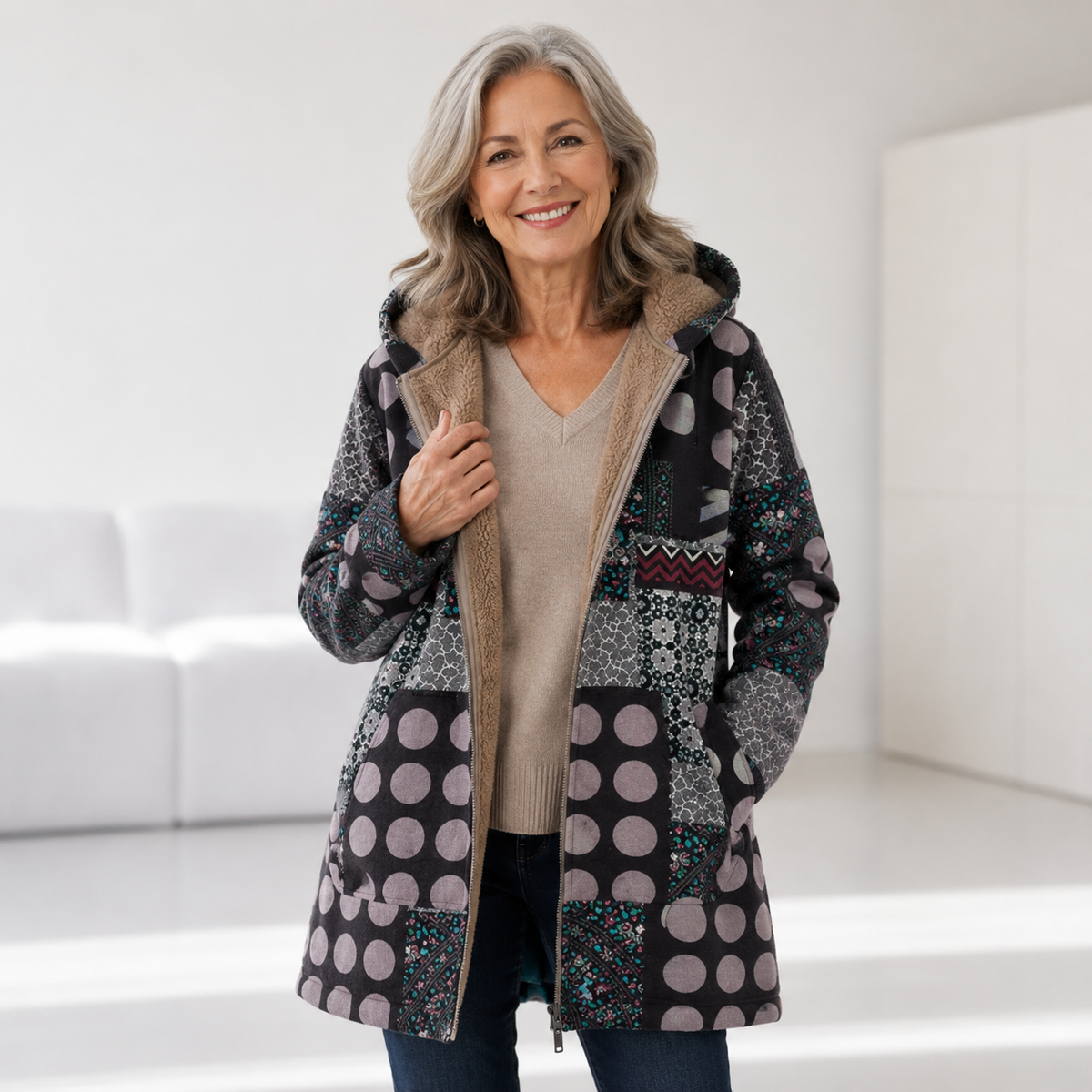 Rosalie - Cappotto Elegante di Mezza Stagione