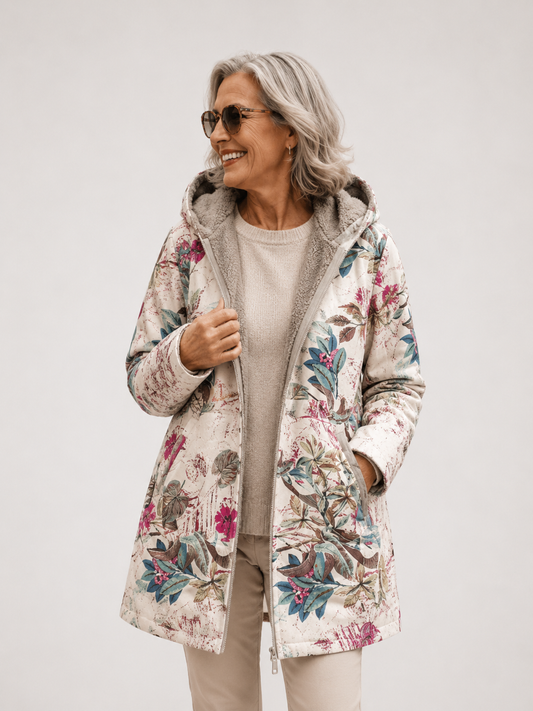 Flora - Cappotto Elegante di Mezza Stagione